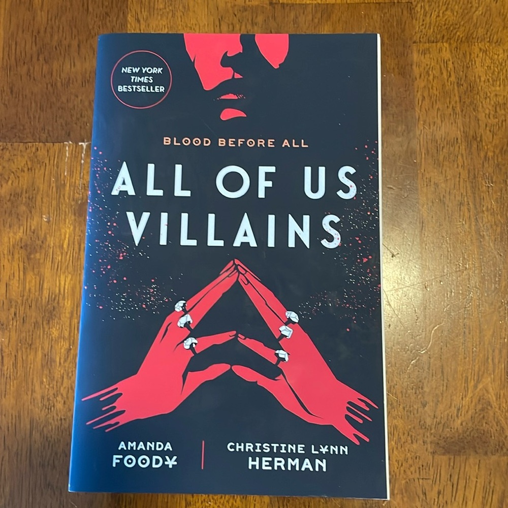 Blood Before All- All of Us Villains paperback